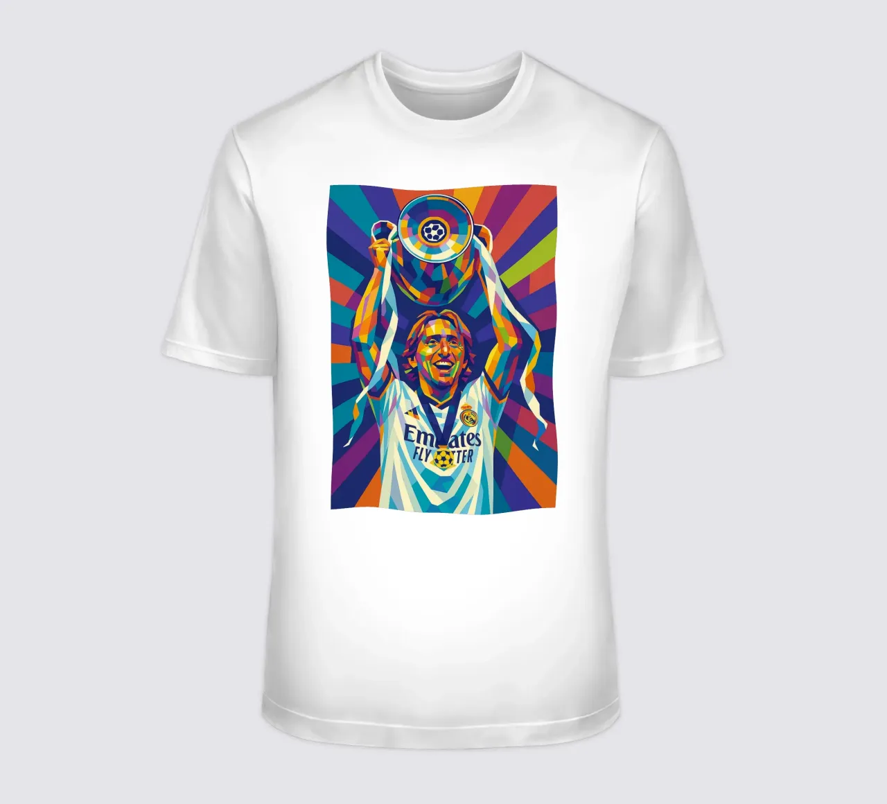 Luka Modric t-shirt da HopeStudio