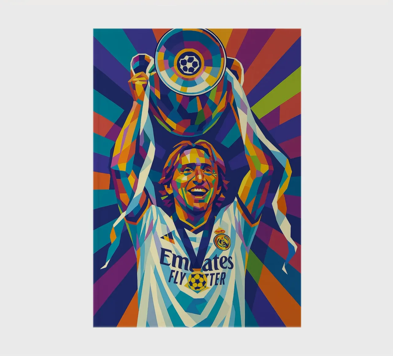Luka Modric notebook by HopeStudio