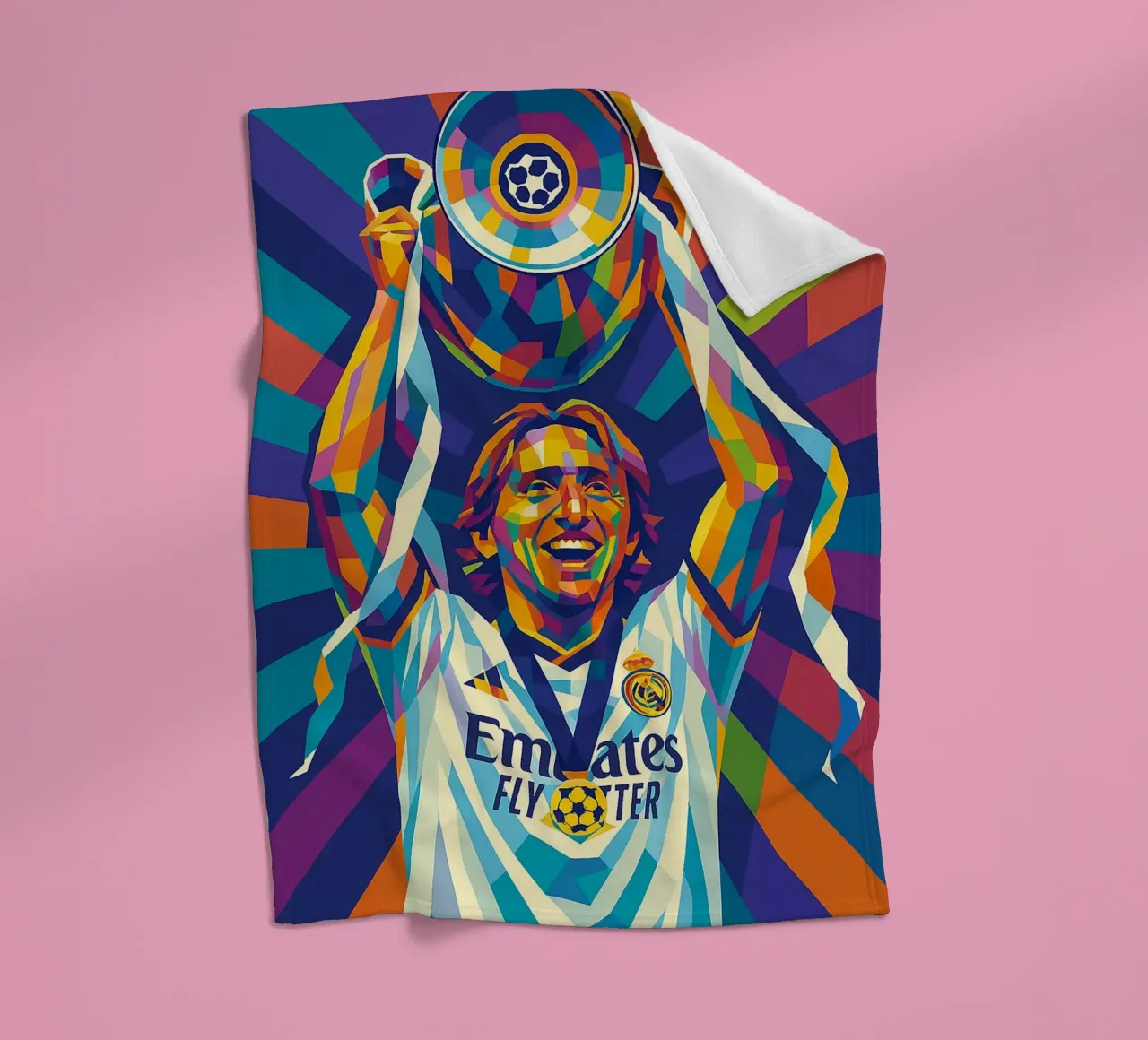 Luka Modric coperta in pile da HopeStudio