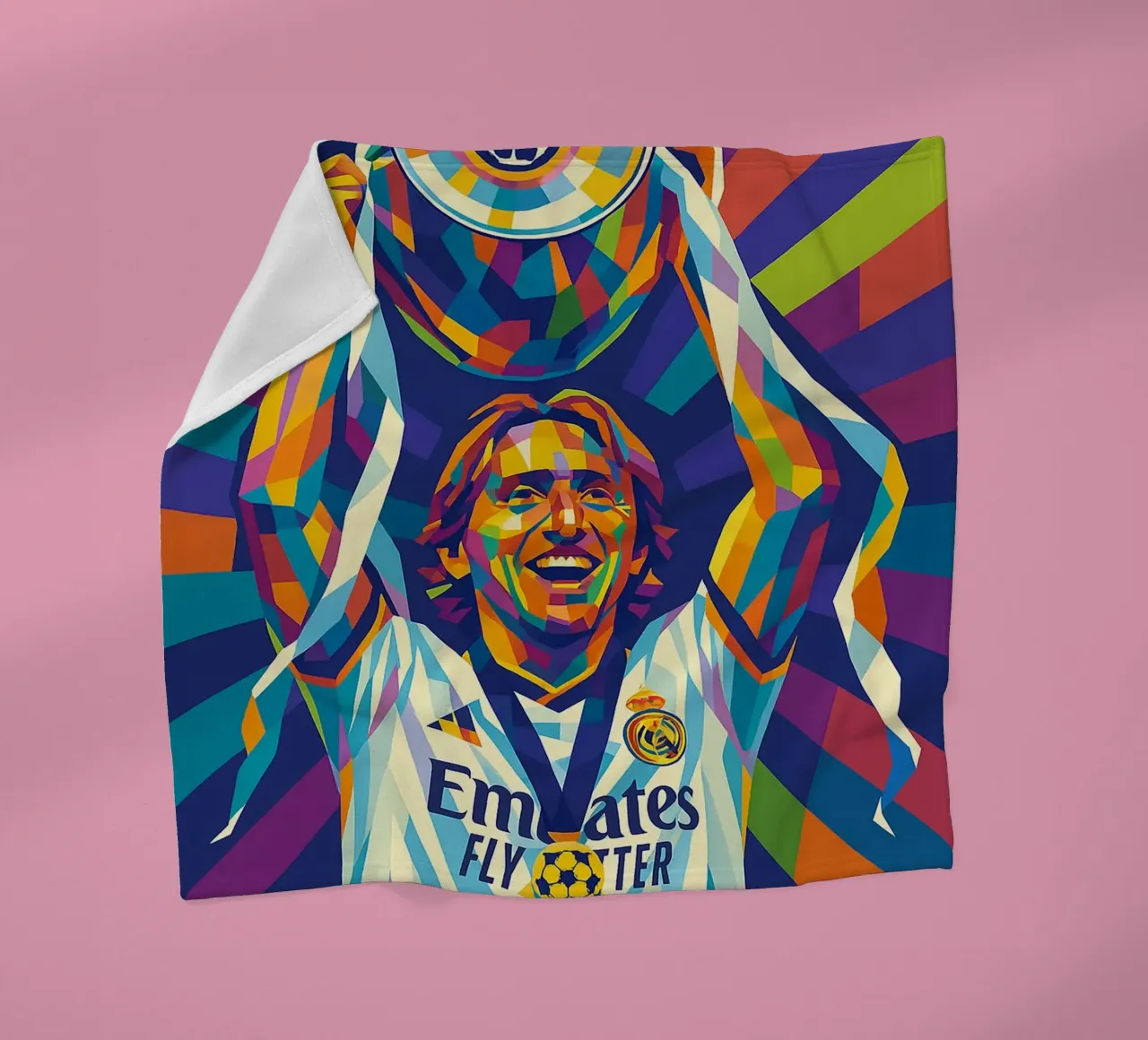 Luka Modric coperta in pile da HopeStudio