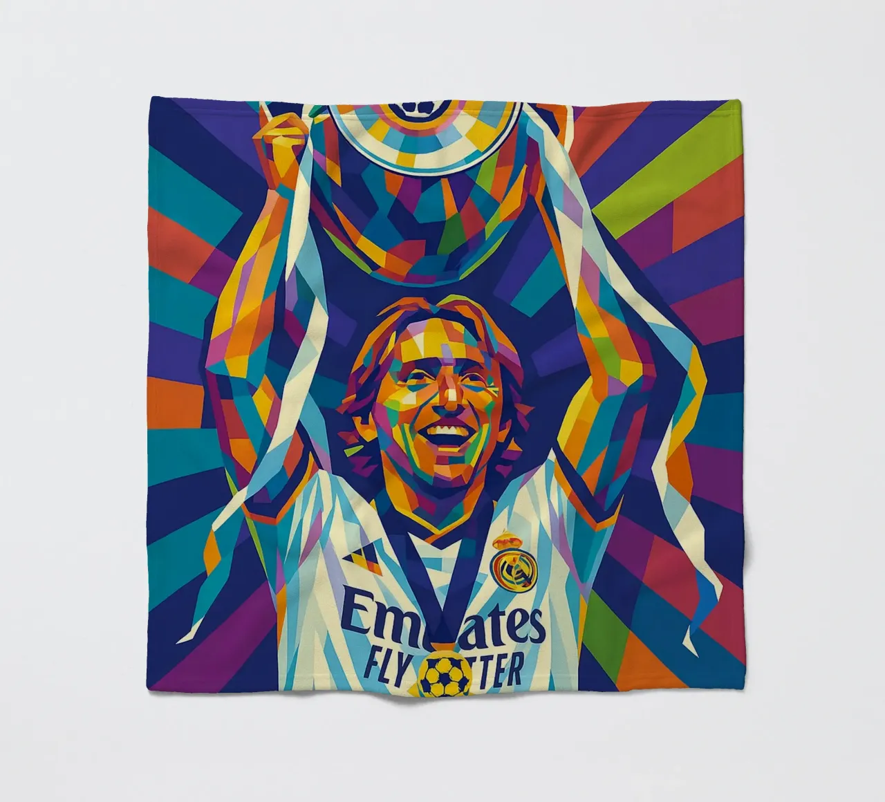 Luka Modric coperta in pile da HopeStudio
