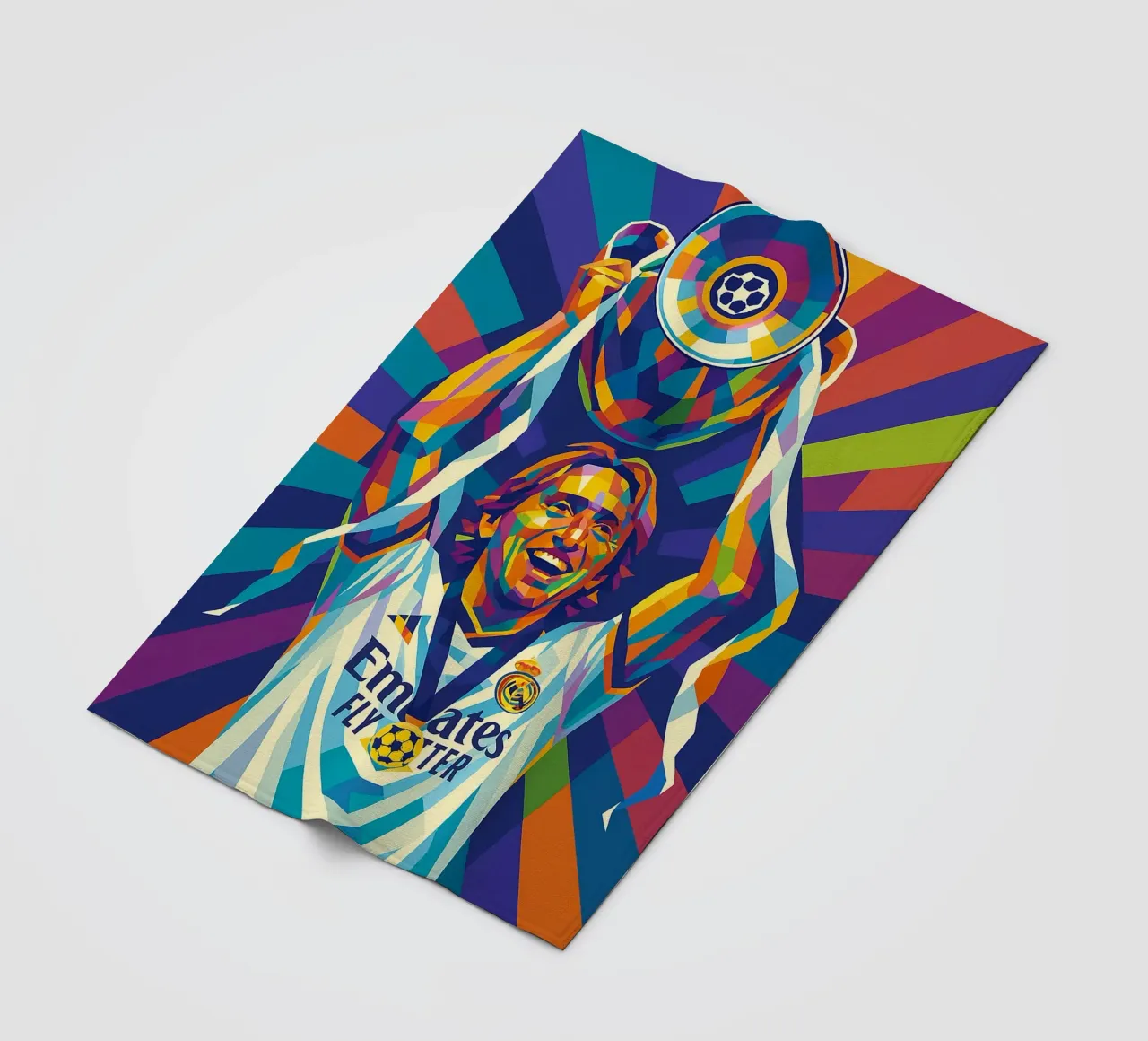 Luka Modric coperta in pile da HopeStudio