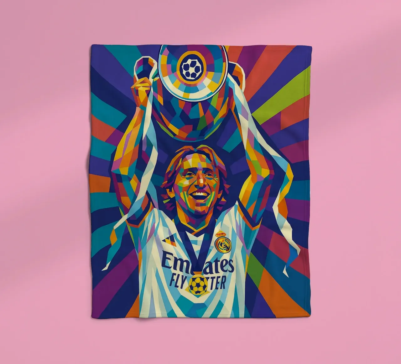 Luka Modric coperta in pile da HopeStudio