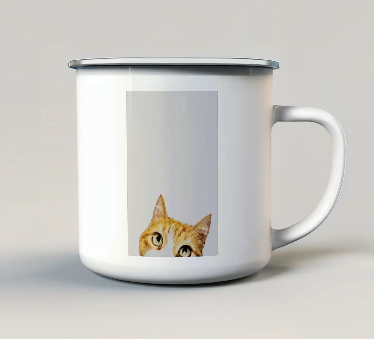 Cat tazza in smalto da Paws & Claws