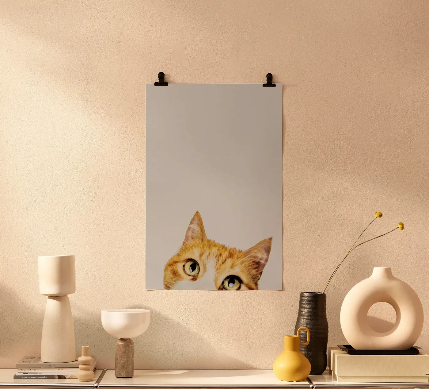 Cat Poster von Paws & Claws