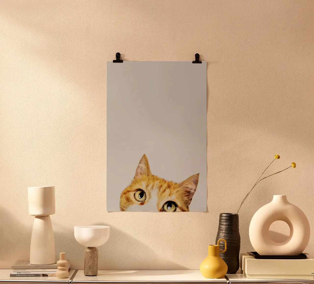 Cat poster by Paws & Claws