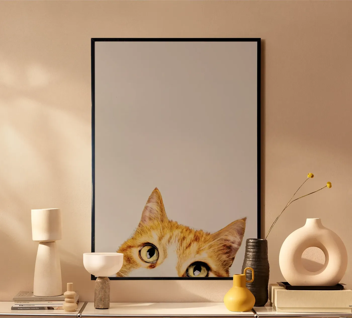 Cat Poster von Paws & Claws