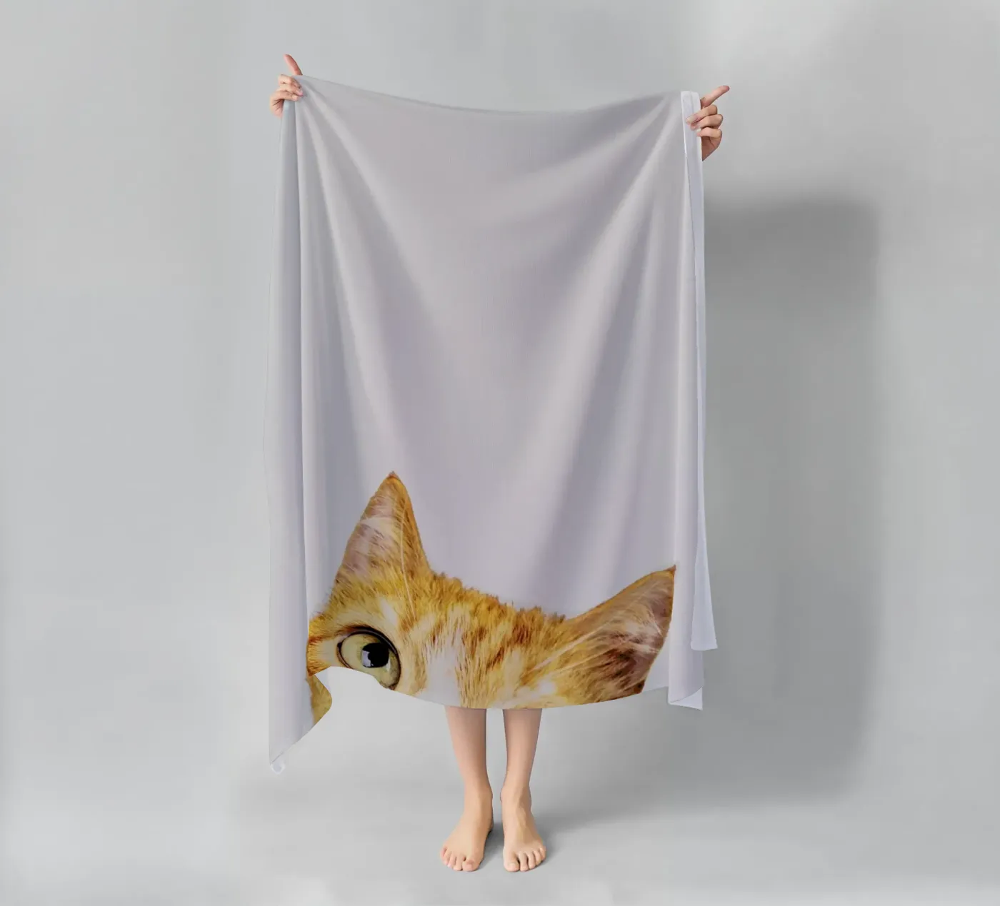 Cat serviette de plage de Paws & Claws