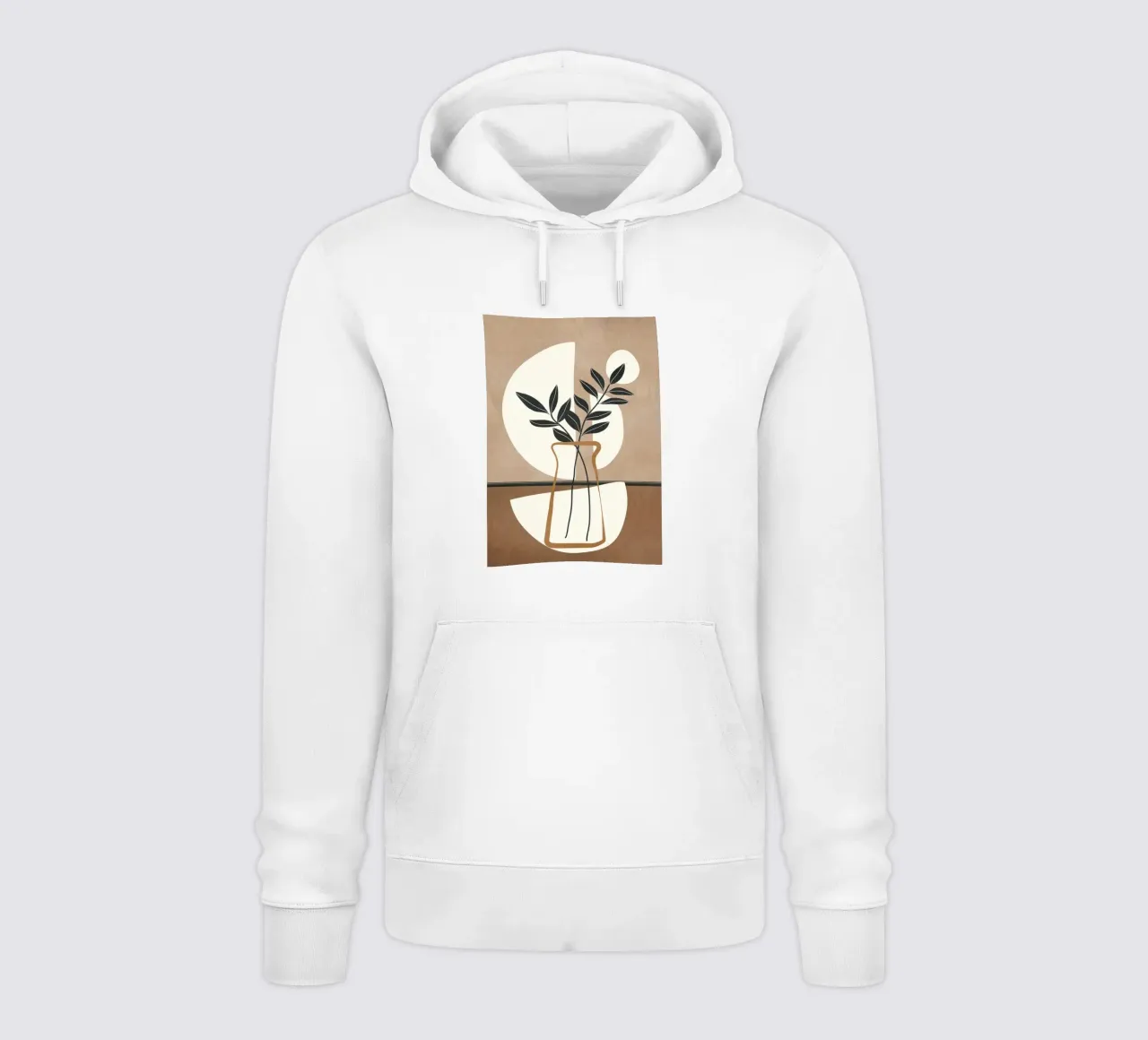 Branches in the Vase 3 felpa con cappuccio da Nadjaa