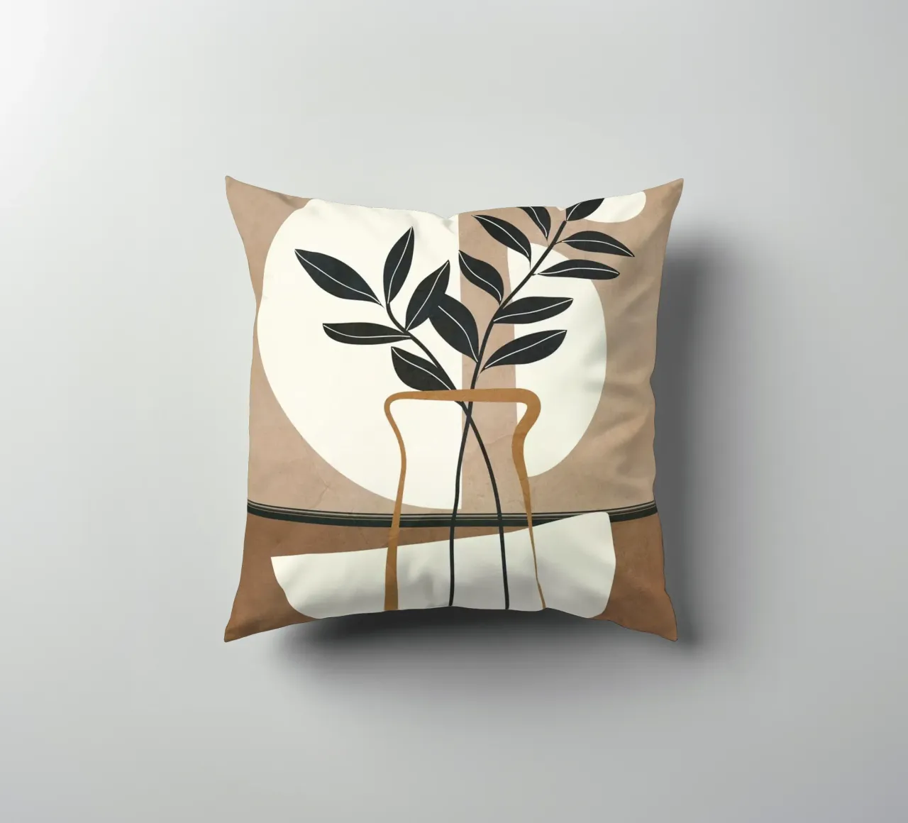 Branches in the Vase 3 cuscino da Nadjaa