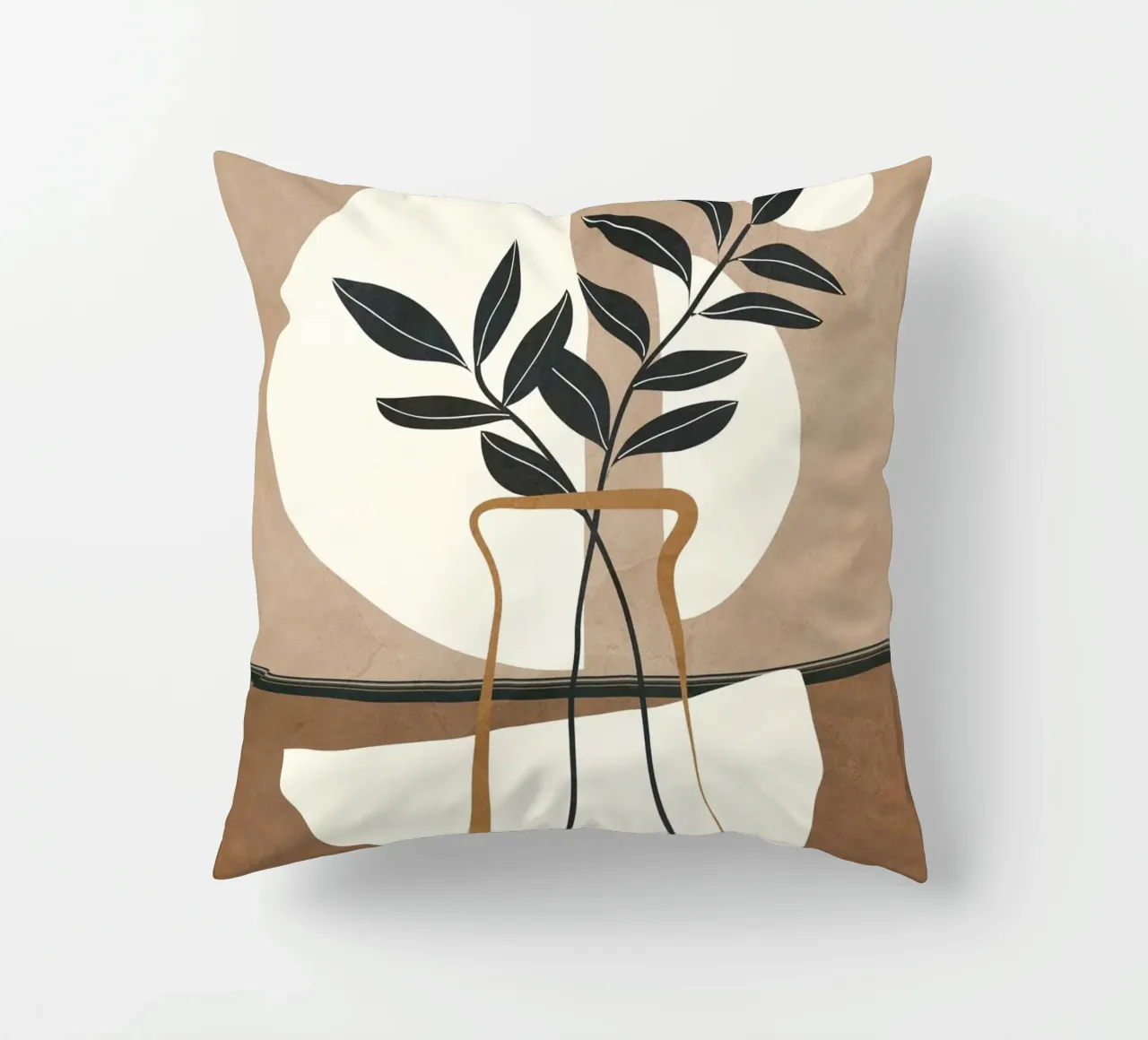 Branches in the Vase 3 cuscino da Nadjaa