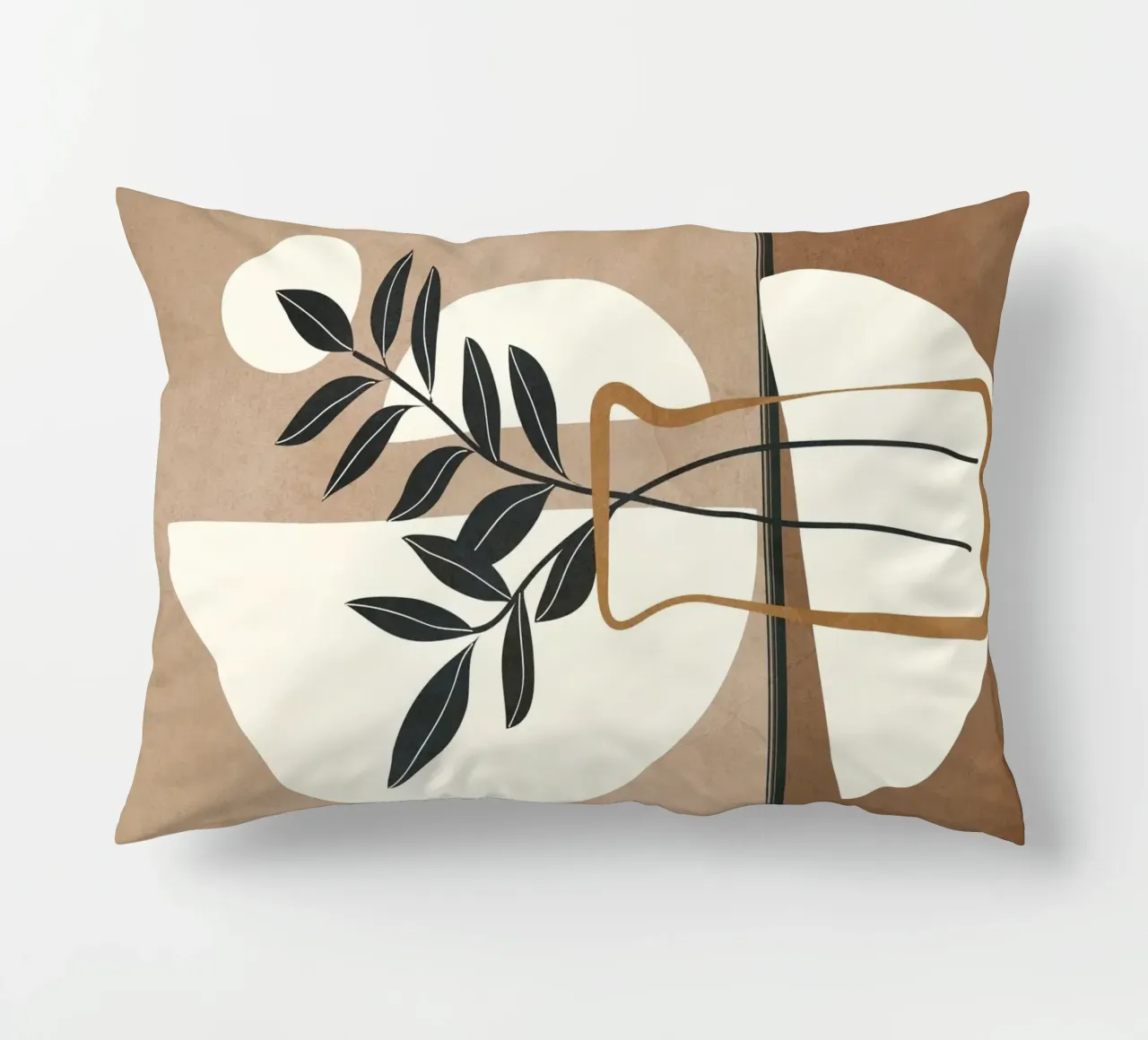 Branches in the Vase 3 cuscino da Nadjaa