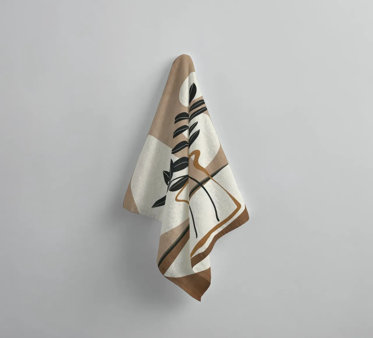 Branches in the Vase 3 Handtuch von Nadjaa