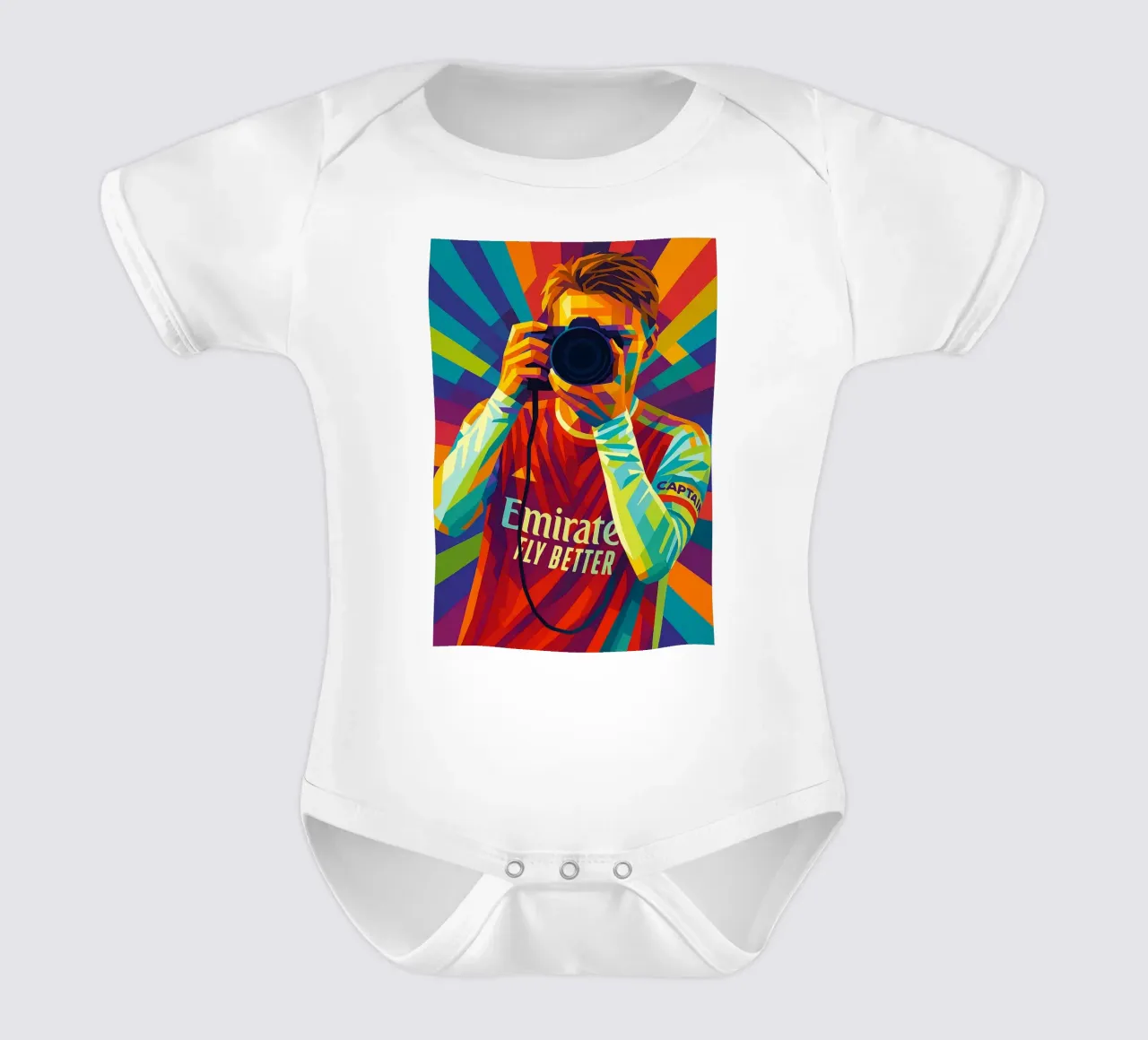 Martin Ødegaard Arsenal body de bebé de HopeStudio