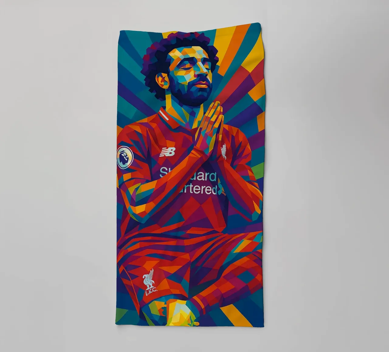 Mohamed Salah Liverpool asciugamano da bagno da HopeStudio