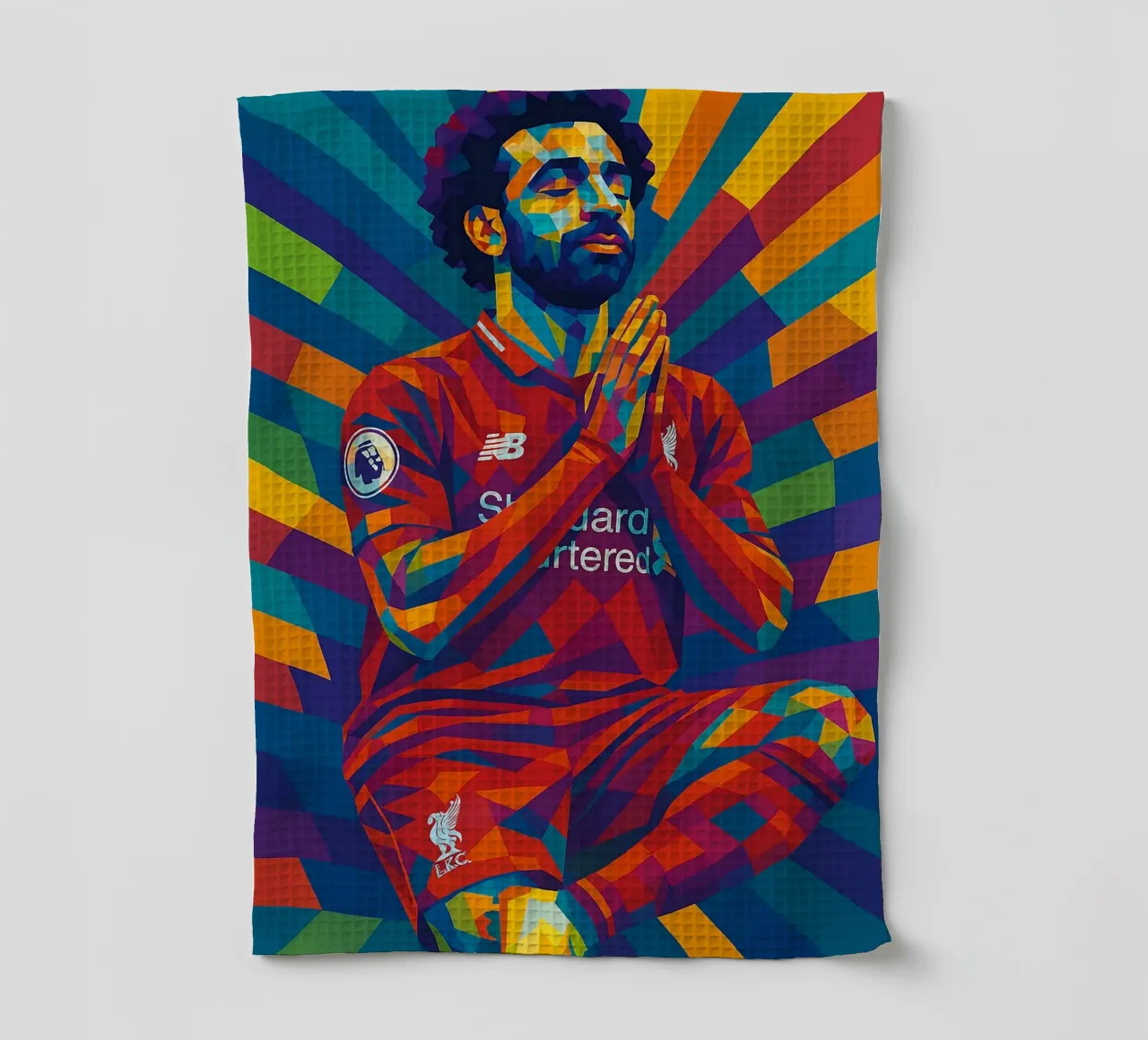 Mohamed Salah Liverpool canovaccio da cucina da HopeStudio