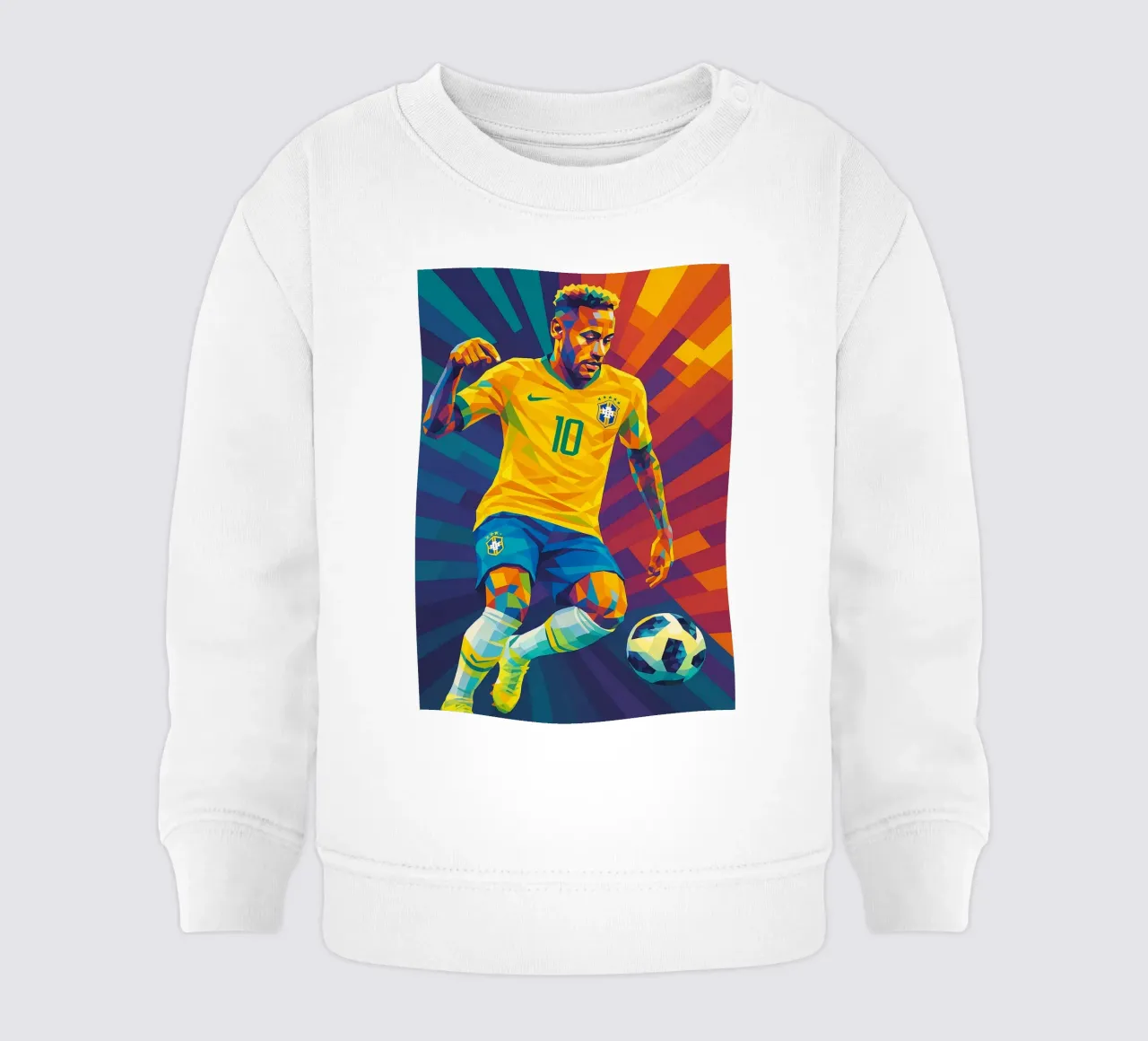 neymar brazil Baby Sweatshirt von HopeStudio