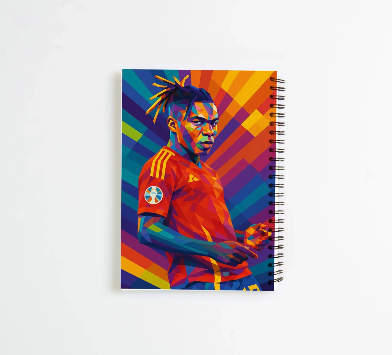 Nico Williams spiral notebook by HopeStudio