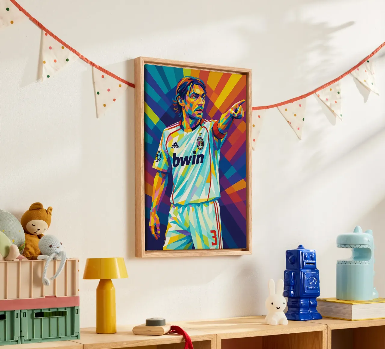Paolo Maldini canvas by HopeStudio