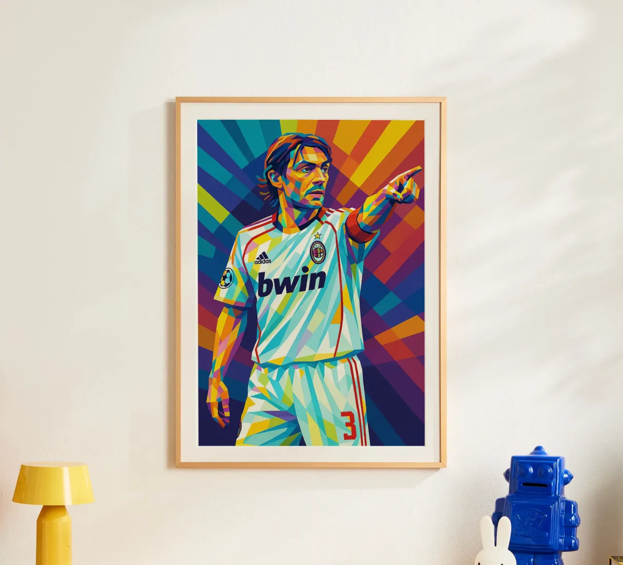 Paolo Maldini carta hahnemühle da HopeStudio