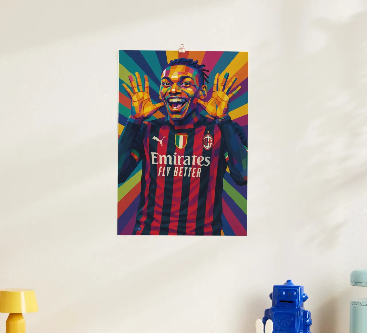 Rafael Leão carta hahnemühle da HopeStudio