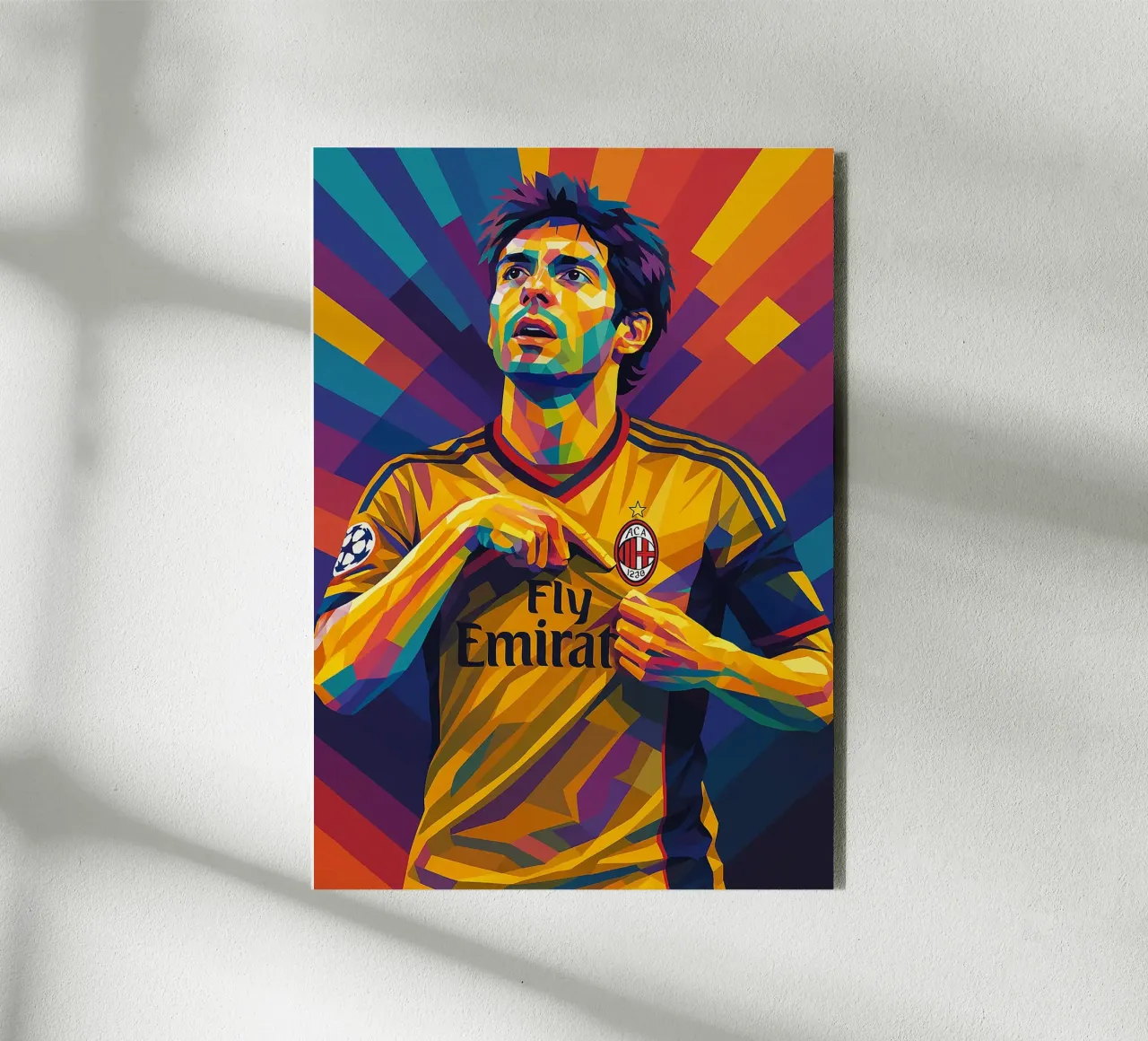 Ricardo Kaka aluminio dibond de HopeStudio