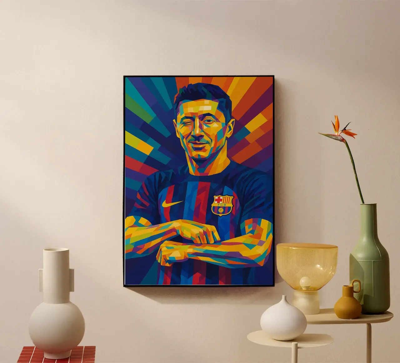 Robert Lewandowski plexiglass da HopeStudio