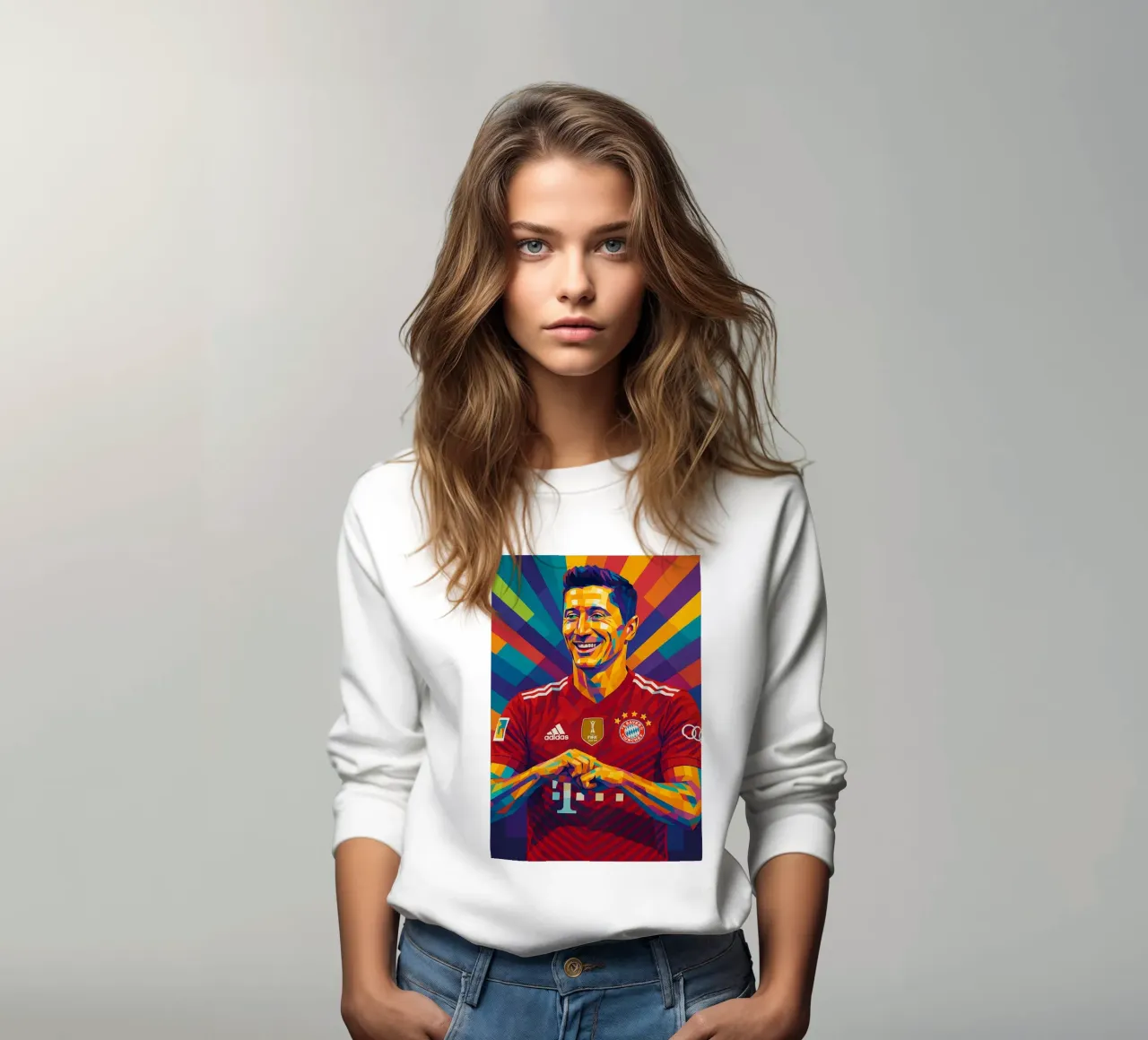 Robert Lewandowski felpa da HopeStudio