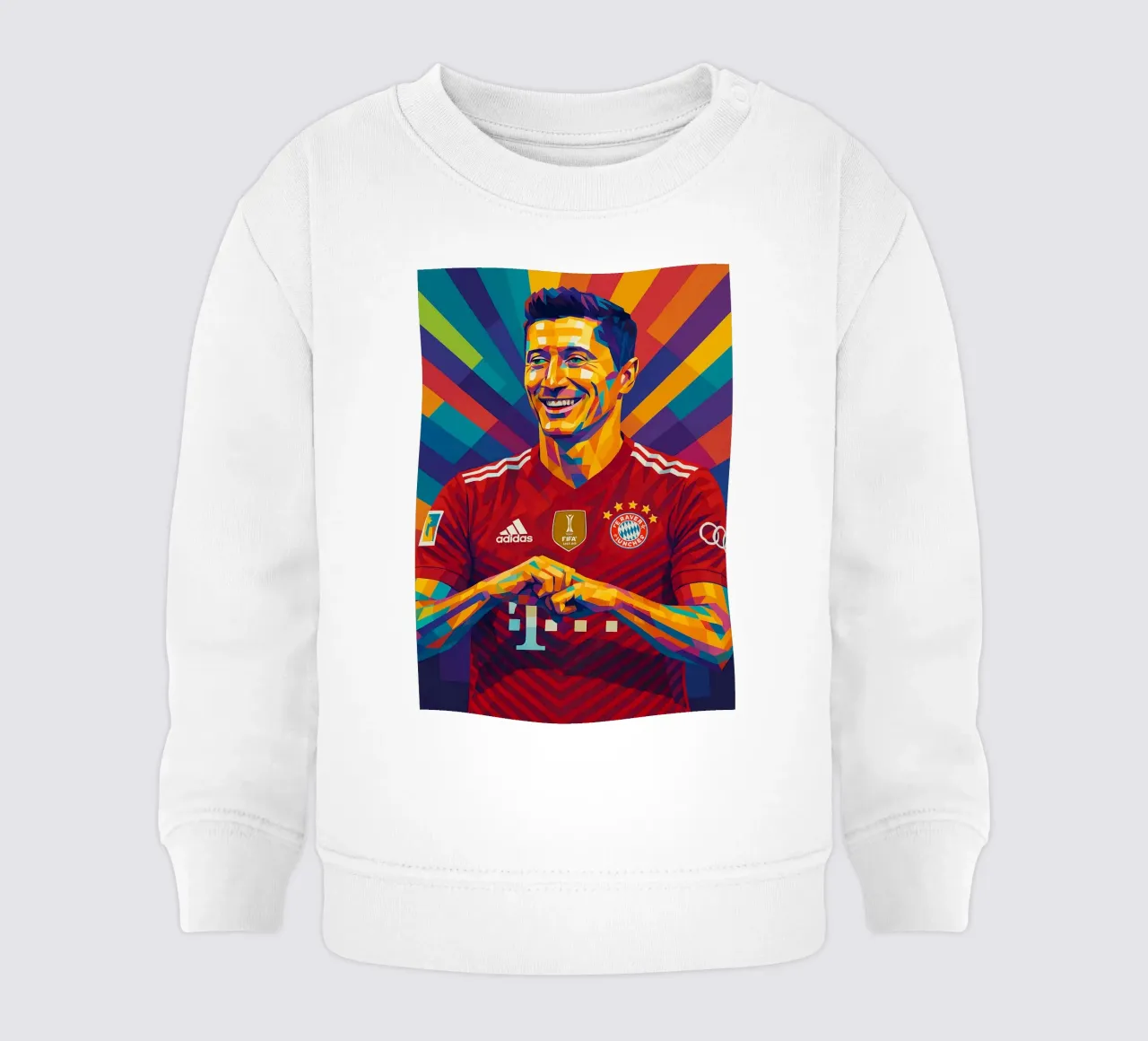 Robert Lewandowski felpa neonato da HopeStudio