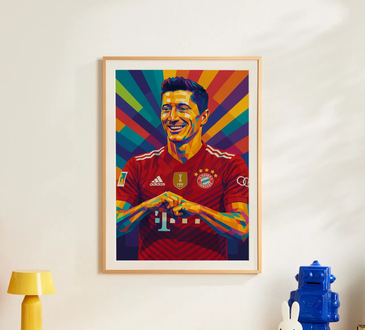 Robert Lewandowski carta hahnemühle da HopeStudio