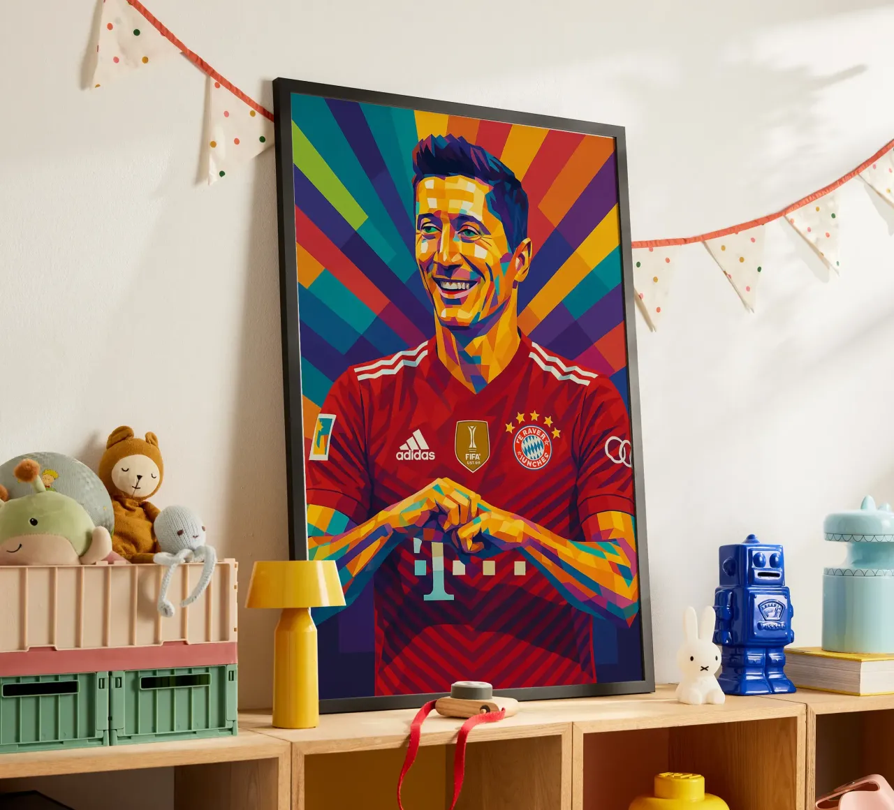 Robert Lewandowski carta hahnemühle da HopeStudio