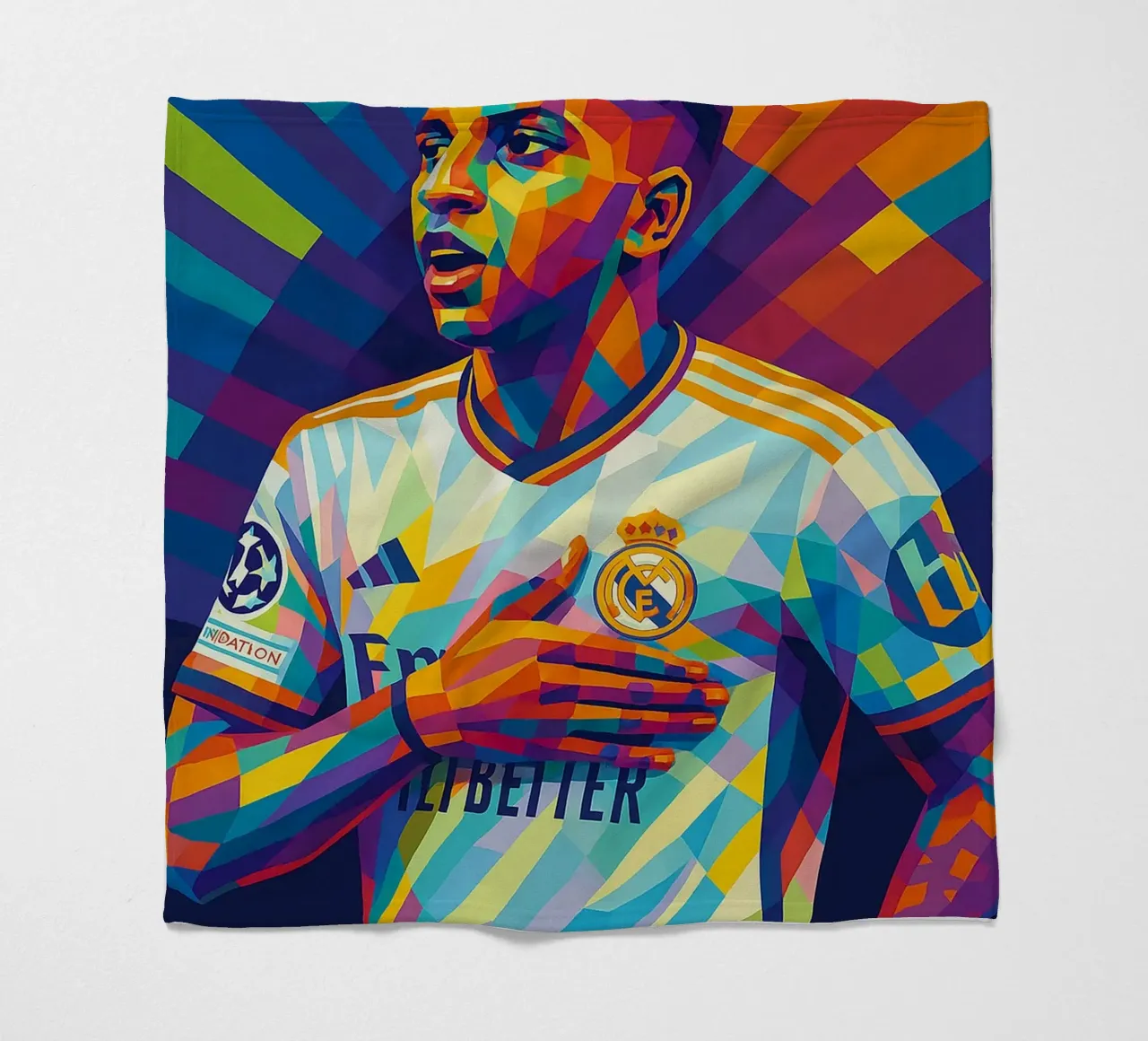rodrygo coperta in pile da HopeStudio