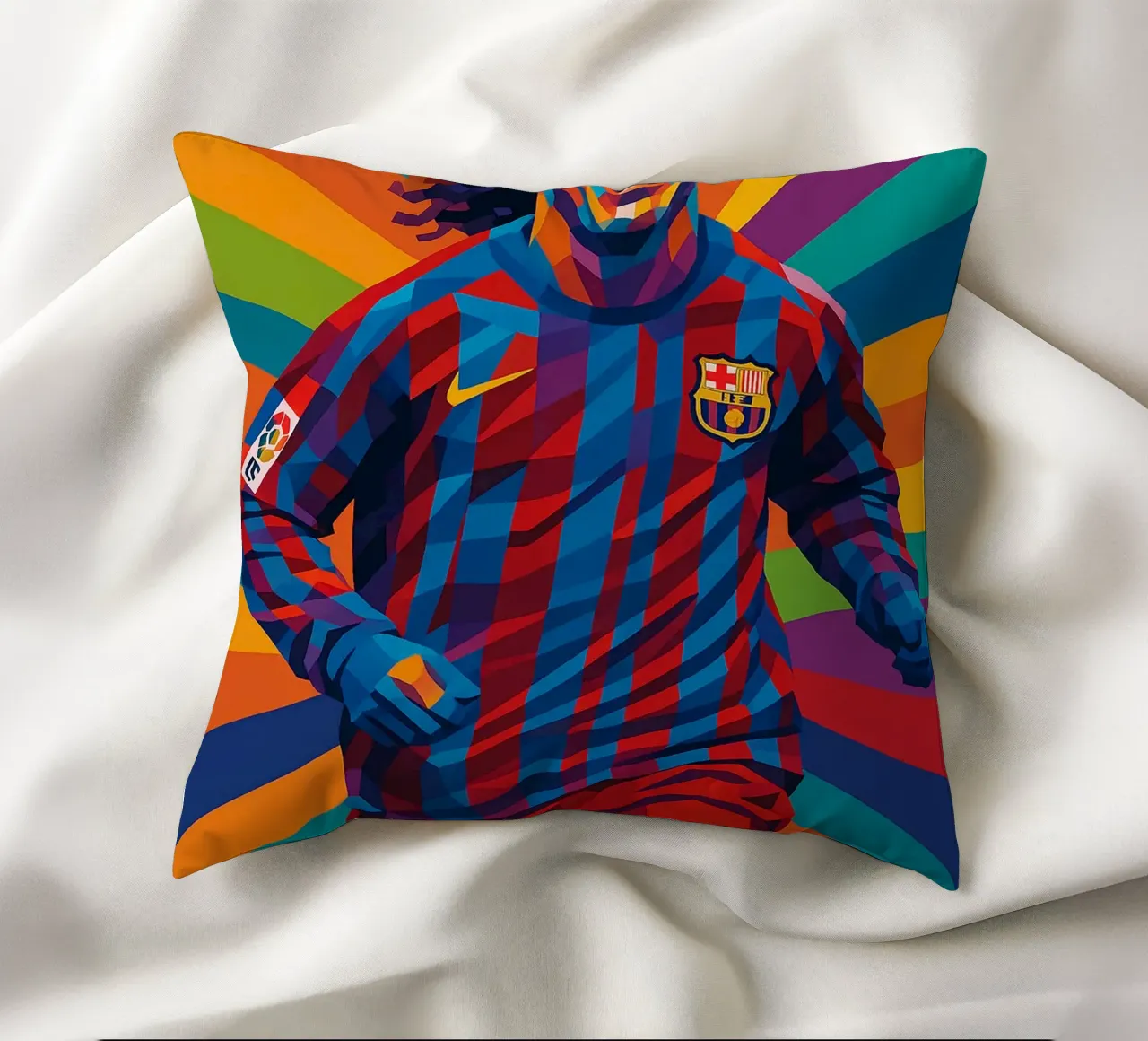 Ronaldinho Barcelona cuscino da HopeStudio