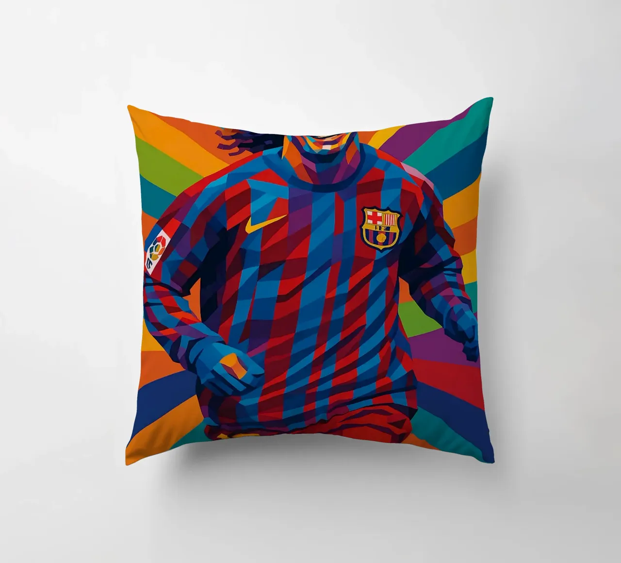 Ronaldinho Barcelona cuscino da HopeStudio