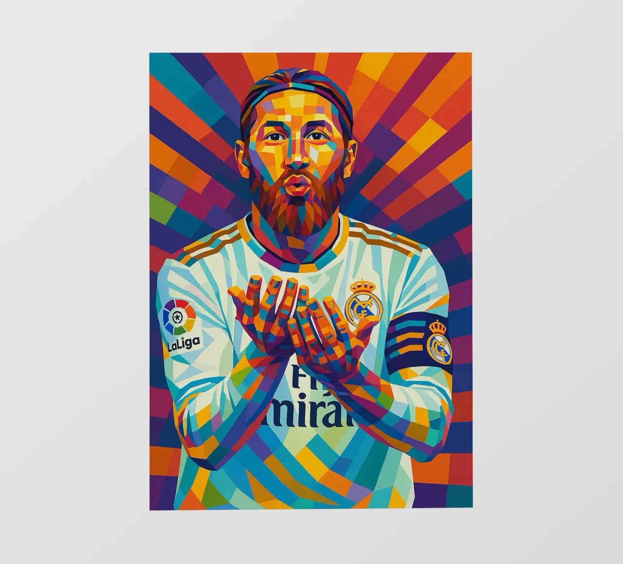 Sergio Ramos pellicola backlit da HopeStudio