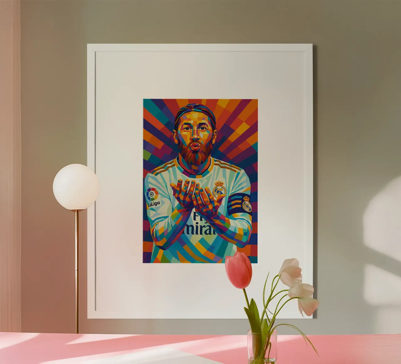 Sergio Ramos poster da HopeStudio