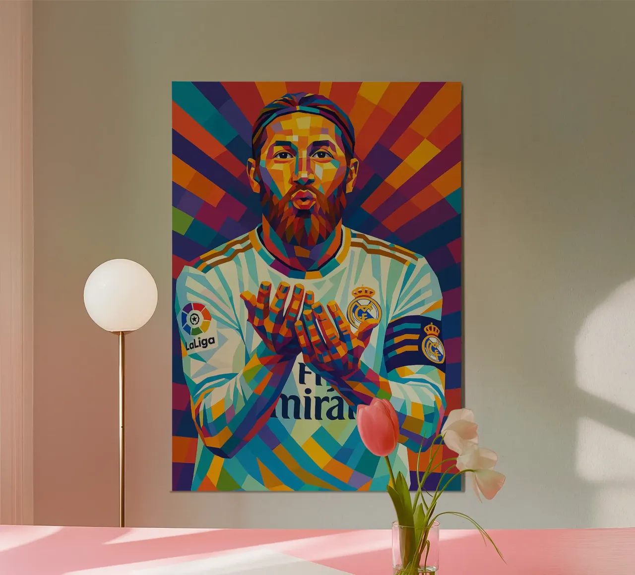 Sergio Ramos poster da HopeStudio