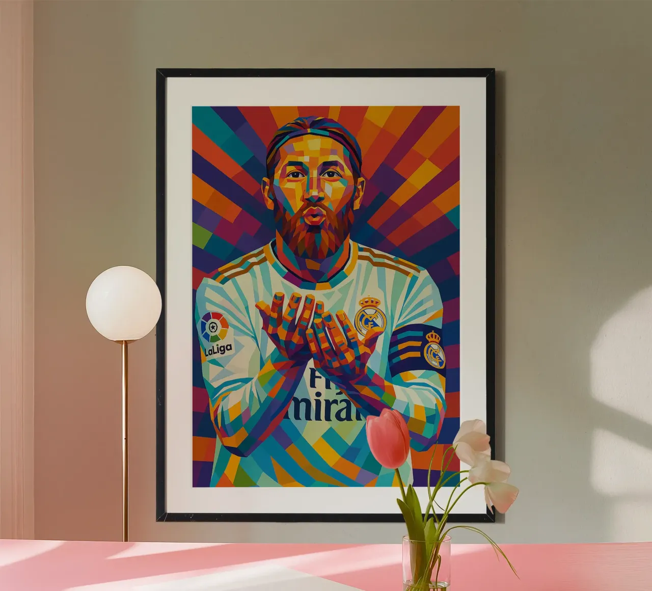 Sergio Ramos poster da HopeStudio