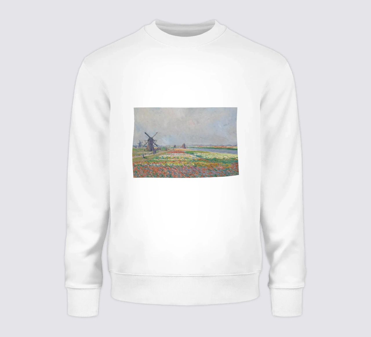Monet - Tulip Fields near The Hague felpa da ARTOTHEK