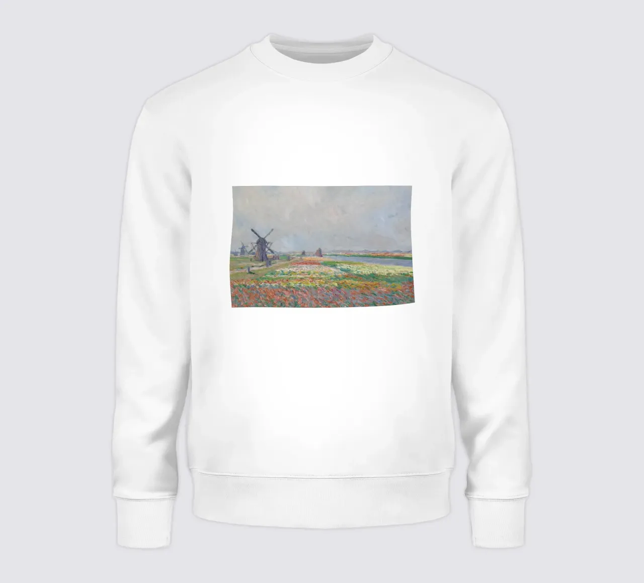 Monet - Tulip Fields near The Hague sweat de ARTOTHEK