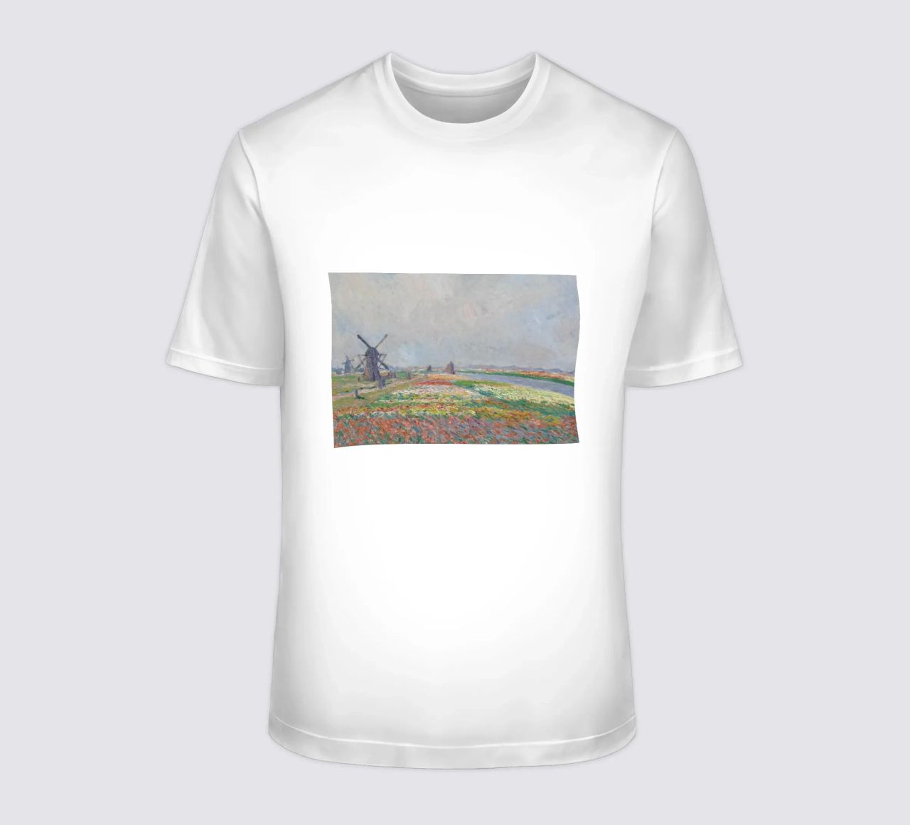 Monet - Tulip Fields near The Hague t-shirt da ARTOTHEK
