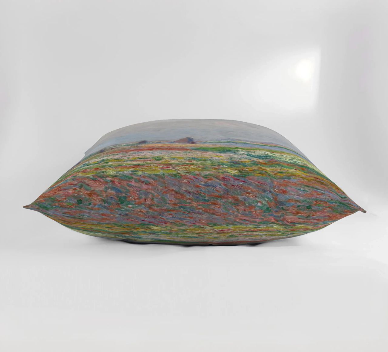 Monet - Tulip Fields near The Hague cuscino da ARTOTHEK