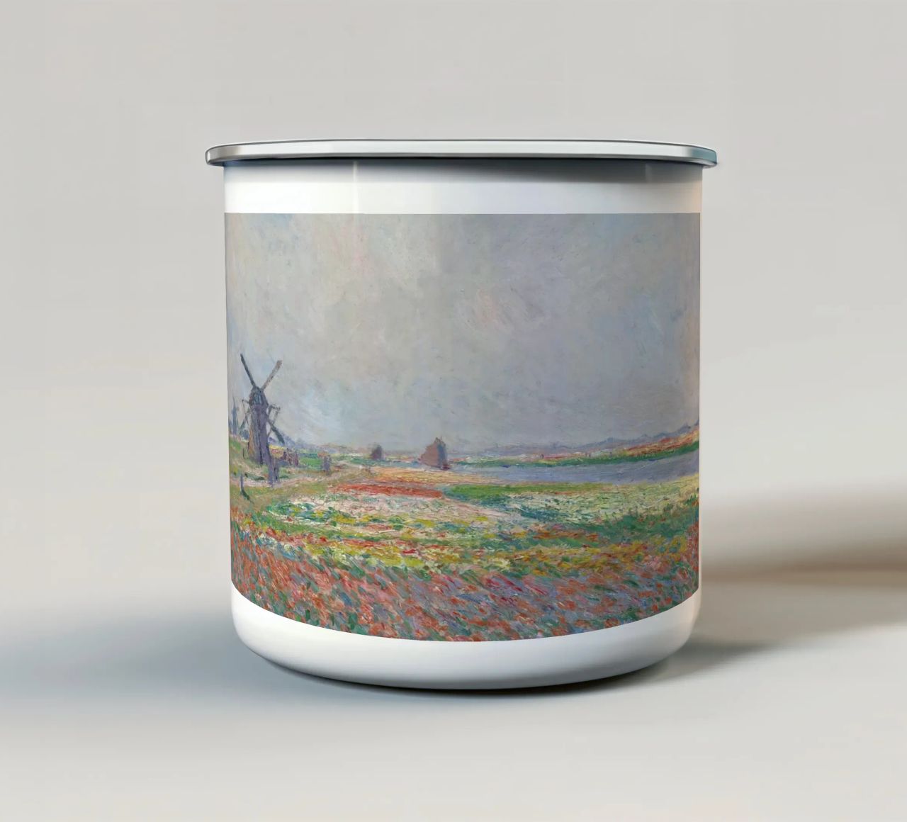 Monet - Tulip Fields near The Hague tazza in smalto da ARTOTHEK