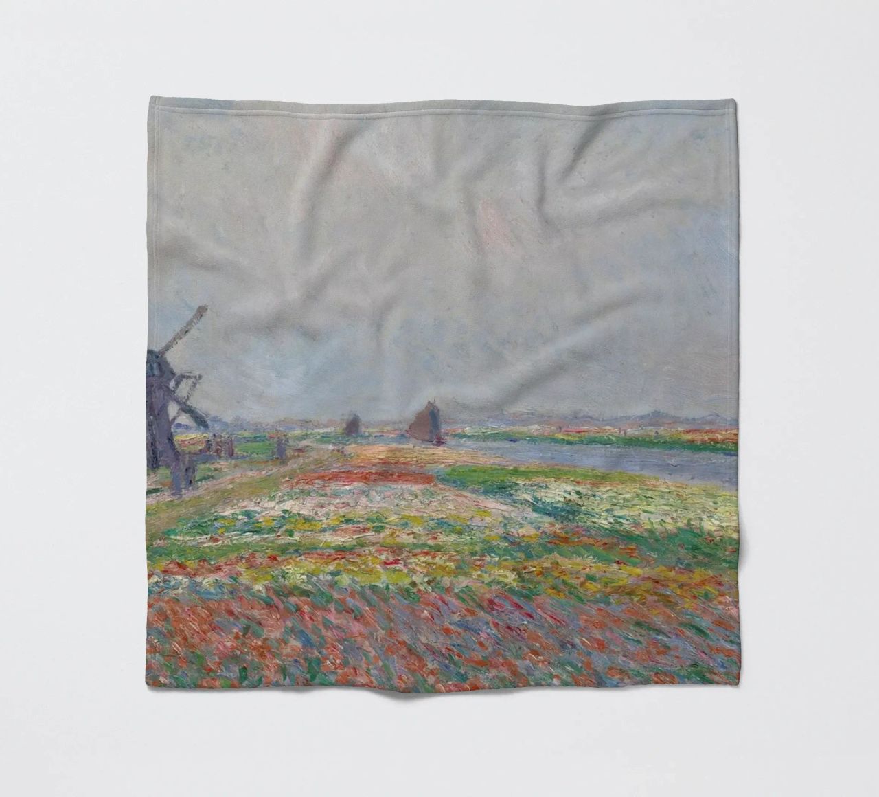 Monet - Tulip Fields near The Hague coperta in pile da ARTOTHEK