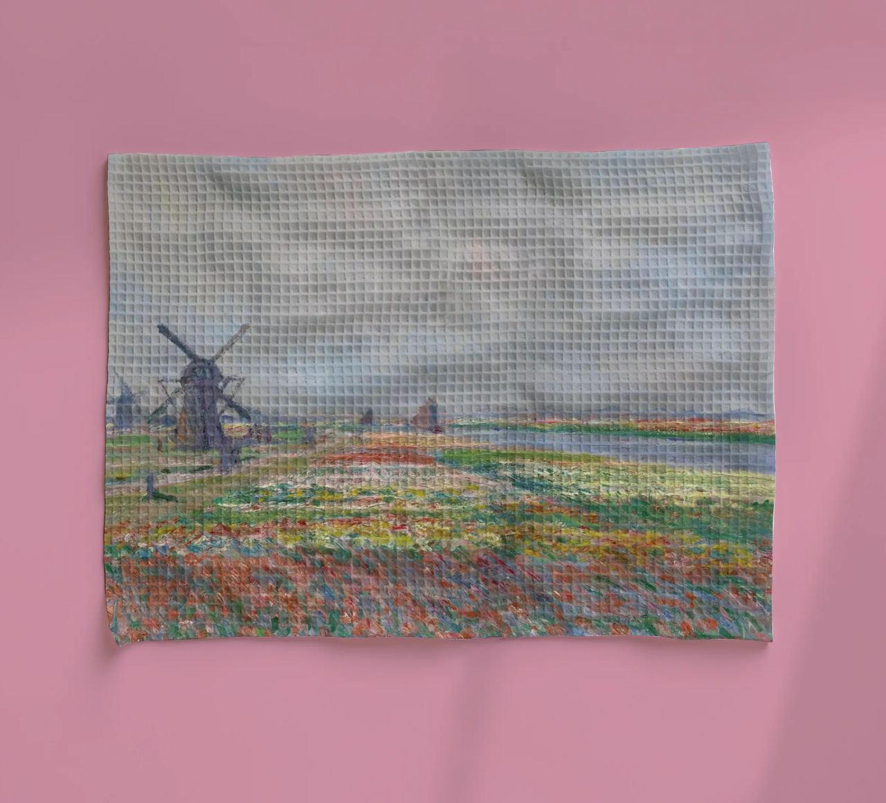Monet - Tulip Fields near The Hague canovaccio da cucina da ARTOTHEK