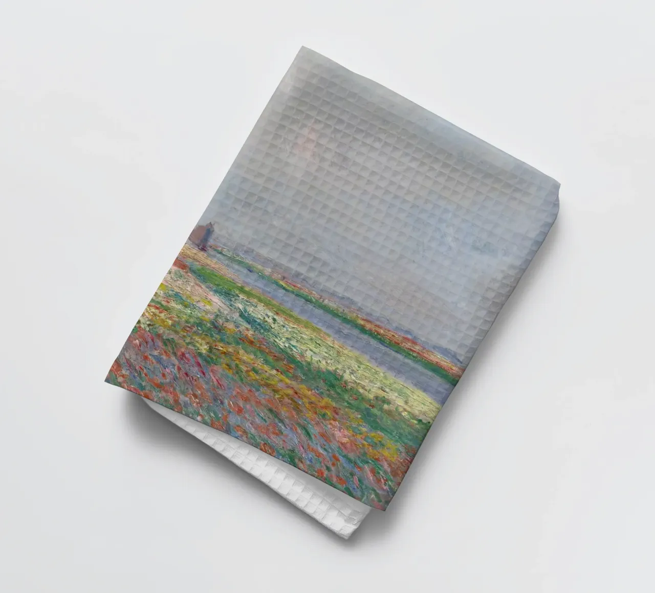 Monet - Tulip Fields near The Hague torchon de ARTOTHEK