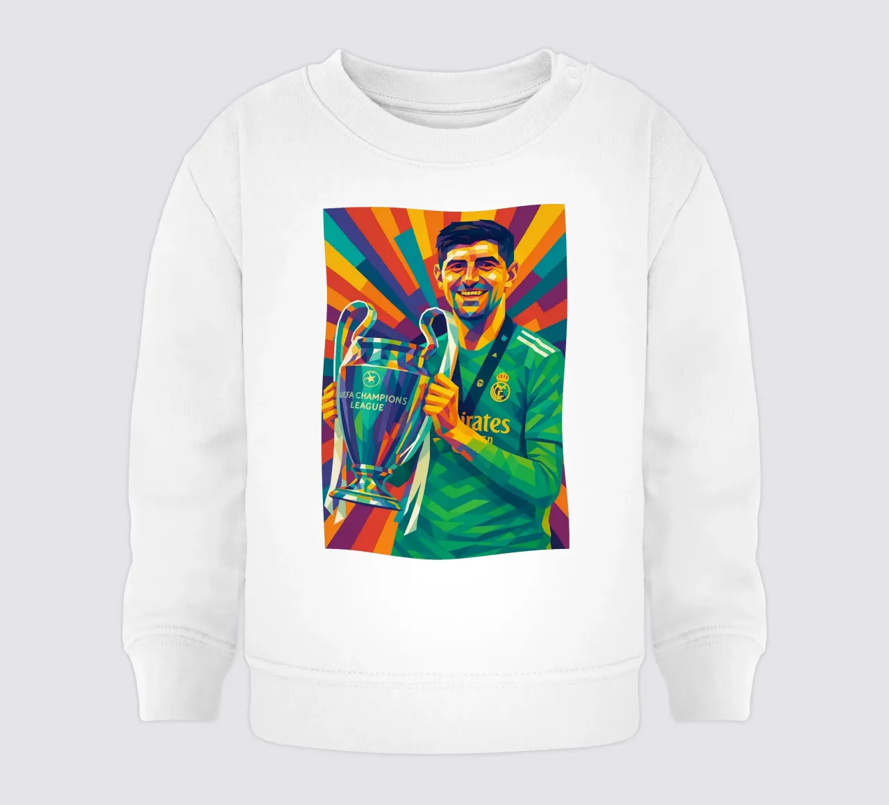 Thibaut Courtois felpa neonato da HopeStudio