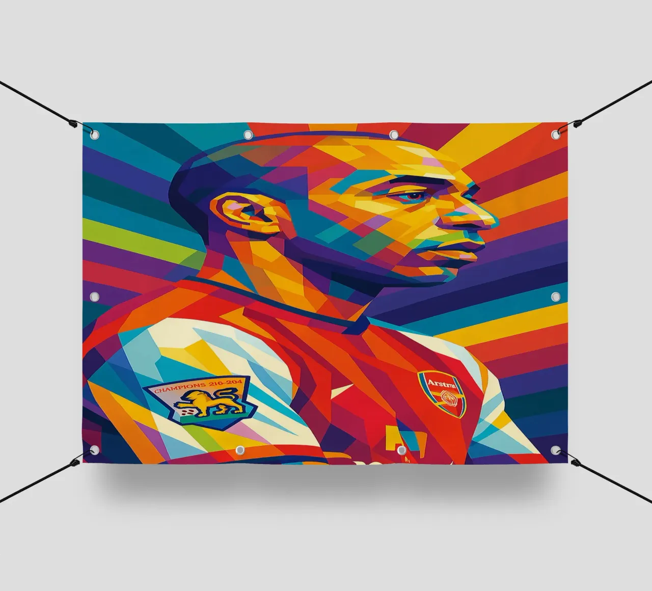Thierry Henry telo in pvc da HopeStudio