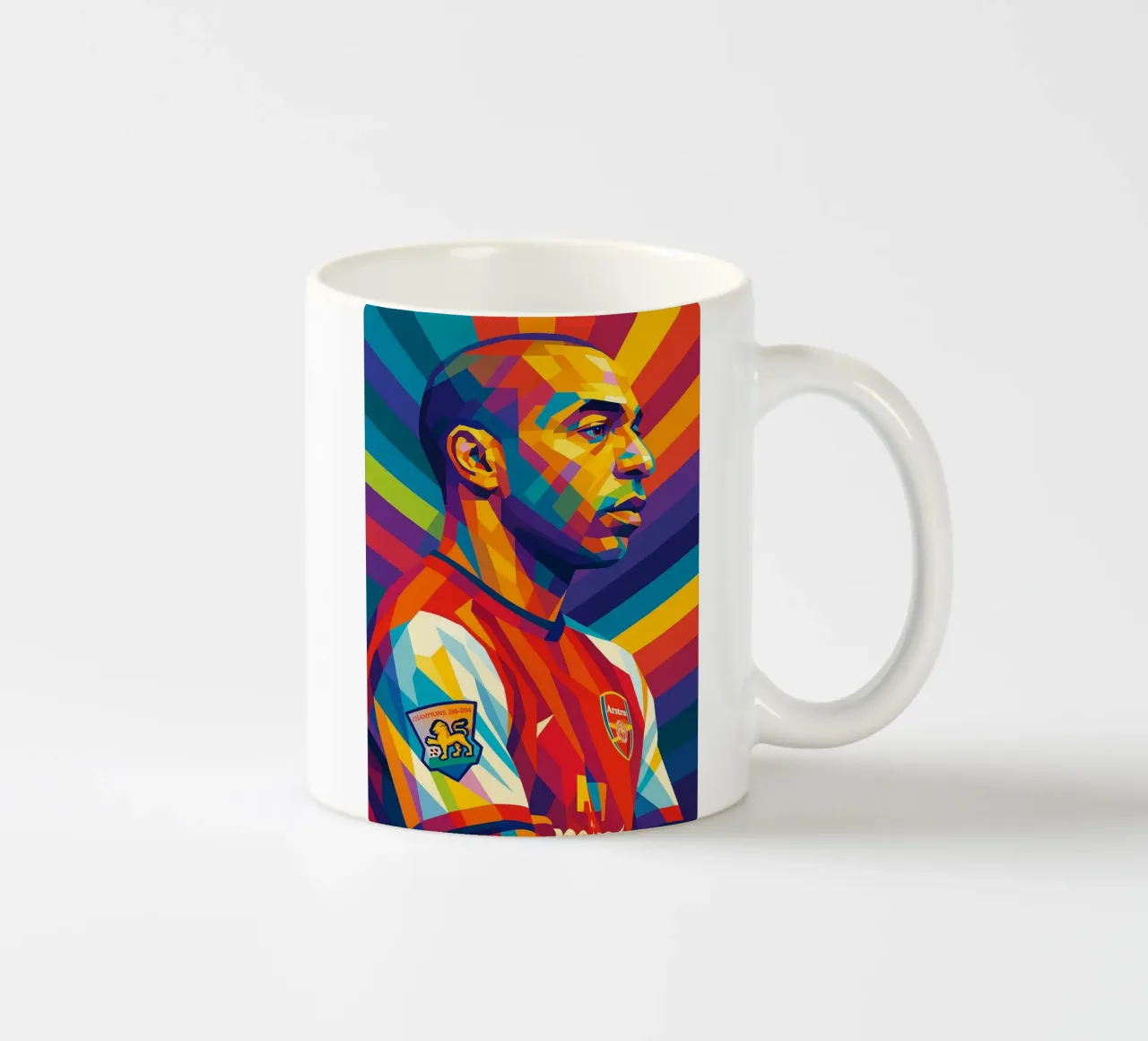 Thierry Henry tazza in ceramica da HopeStudio