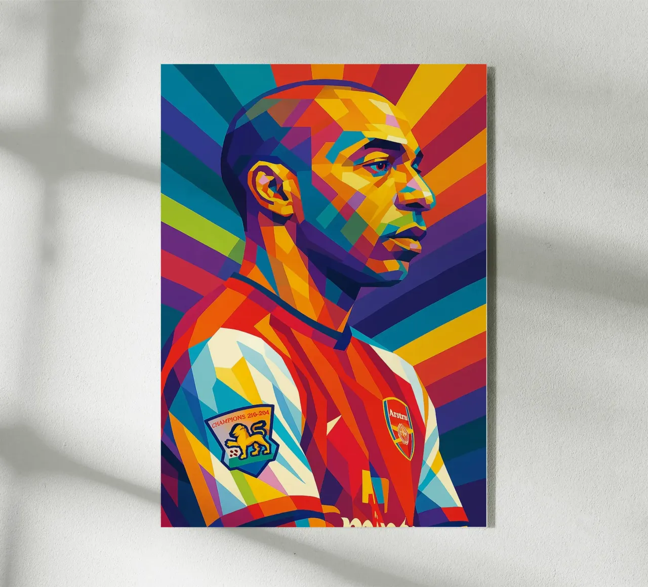 Thierry Henry acrylic glass by HopeStudio